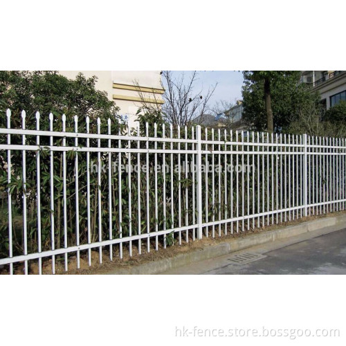 Sale Security Ornamental Powder Coated Galvanized Steel Fence